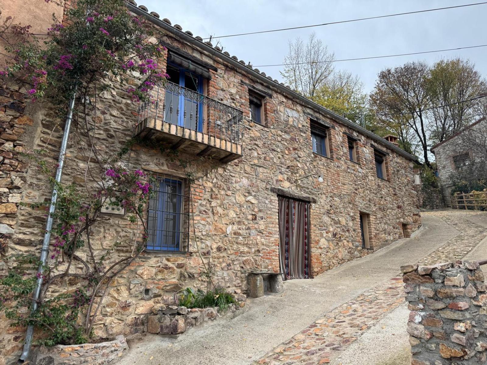 Cabañas del Castillo Alma De Villuercasゲストハウス エクステリア 写真